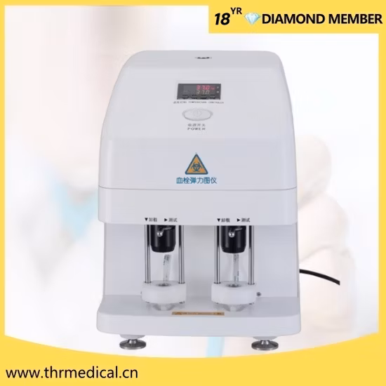 Appareil de thromboélastographie Teg/équipements de test sanguin (THR-AC57)